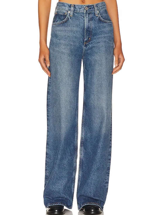 Citizens Of Humanity Denim - Citizens of Humanity Paloma Baggy Wide Leg Jeans Hemmed 28”